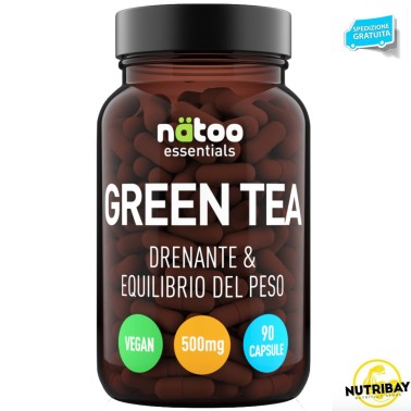 NATOO ESSENTIAL GREEN TEA 90 caps DRENANTI DIURETICI