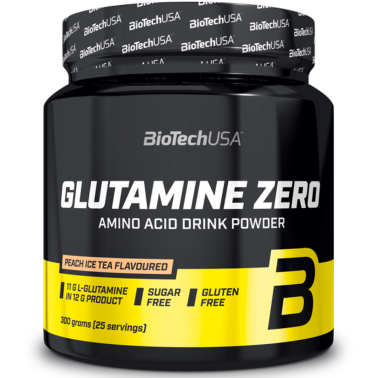 Biotech Usa Glutamine Zero 300 gr Glutammina in Polvere aromatizzata GLUTAMMINA