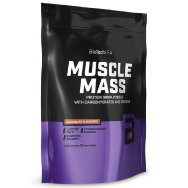 BIOTECH USA Muscle Mass 1 kg GAINERS AUMENTO MASSA