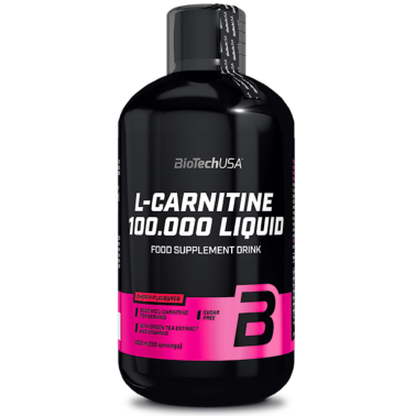 BIOTECH USA L-Carnitine 100000 Liquid - 500ml in vendita su Nutribay.it
