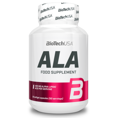 Biotech Usa Ala 50 caps Antiosssidante Acido Alfa Lipoico con Magnesio BENESSERE-SALUTE
