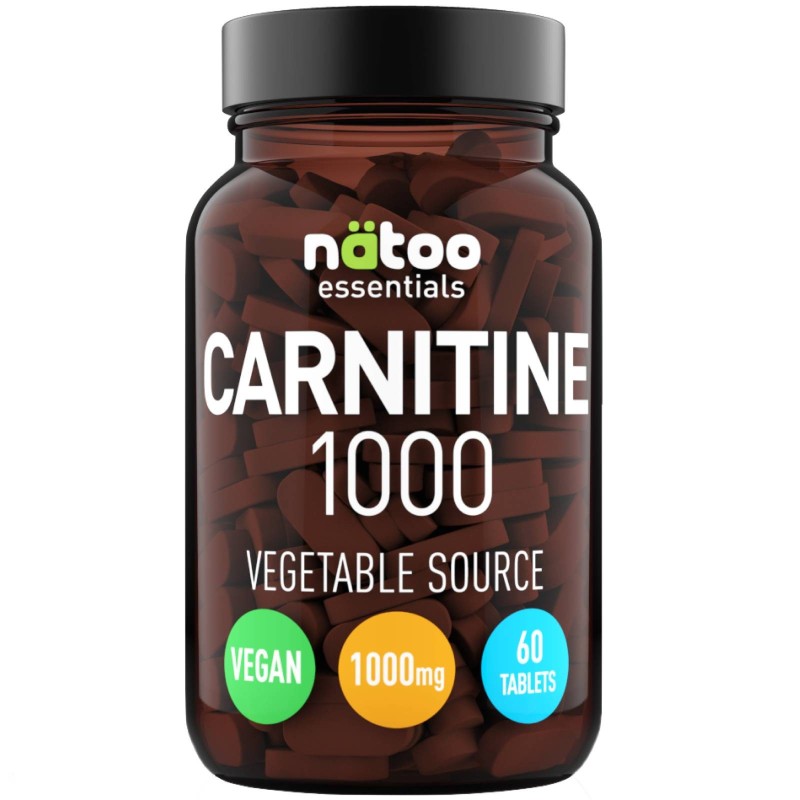 NATOO ESSENTIALS CARNITINE 1000 - 60 tablets CARNITINA
