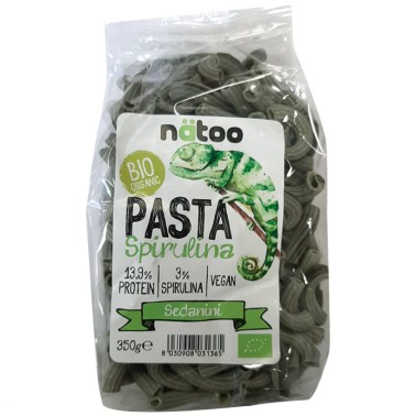 NATOO PASTA SPIRULINA - SEDANINI 350 gr AVENE - ALIMENTI PROTEICI