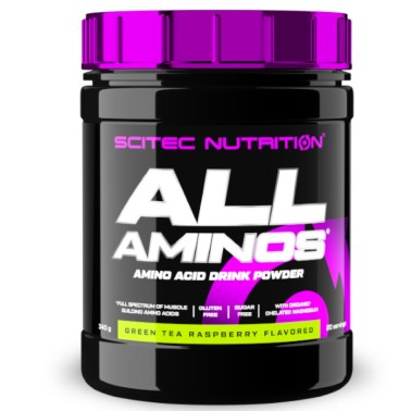 SCITEC NUTRITION ALL AMINOS 340 gr AMINOACIDI COMPLETI / ESSENZIALI