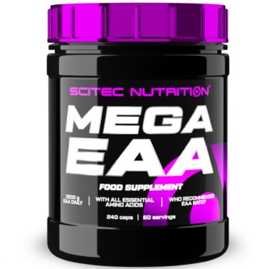 SCITEC NUTRITION MEGA EAA 240 caps AMINOACIDI COMPLETI / ESSENZIALI