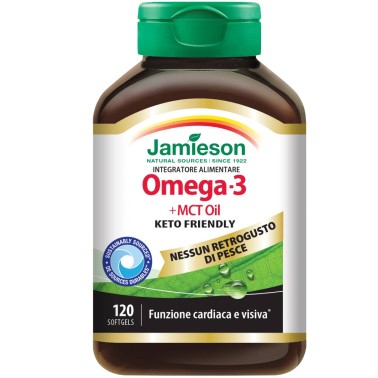 JAMIESON OMEGA 3 + MCT OIL 120 softgels OMEGA 3