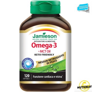 JAMIESON OMEGA 3 + MCT OIL 120 softgels OMEGA 3