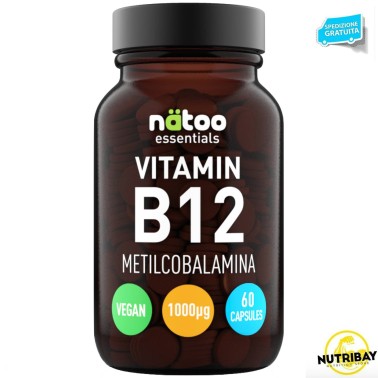 NATOO ESSENTIALS VITAMIN B12 60 caps VITAMINE