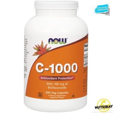 NOW FOODS C-1000 500 vegcaps VITAMINE