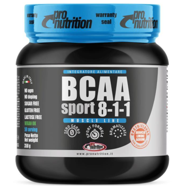 Pronutrition BCAA Sport 8:1:1 350 gr Aminoacidi Ramificati 811 in polvere AMINOACIDI BCAA 8.1.1