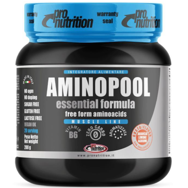 PRONUTRITION Amino Pool Essential Formula 200 gr con Ornitina e Glutammina in vendita su Nutribay.it