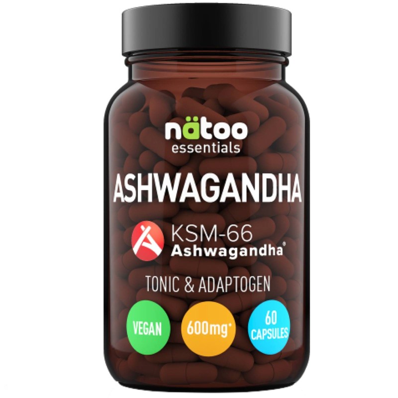 NATOO ESSENTIALS ASHWAGANDHA 60 CAPS BENESSERE-SALUTE