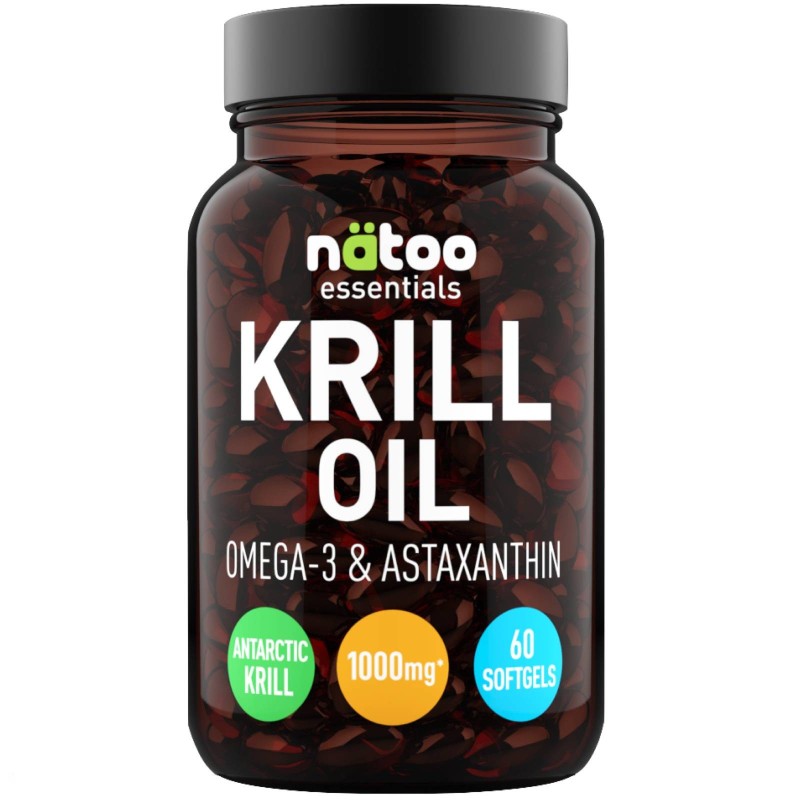 NATOO ESSENTIALS KRILL OIL 60 SOFTGELS OMEGA 3