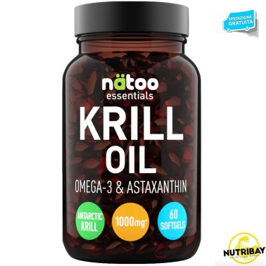 NATOO ESSENTIALS KRILL OIL 60 SOFTGELS OMEGA 3