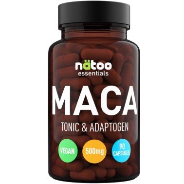 NATOO ESSENTIALS MACA 90 CAPS TONICI