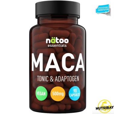 NATOO ESSENTIALS MACA 90 CAPS TONICI