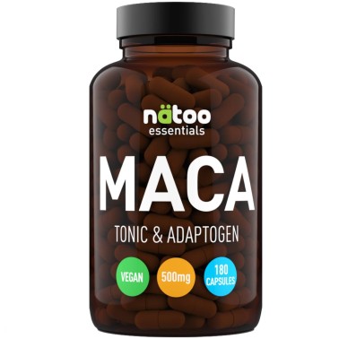 NATOO ESSENTIALS MACA 180 CAPS TONICI