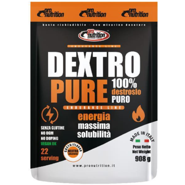 Pronutrition Dextropure 100% 908 gr Destrosio senza gusto CARBOIDRATI - ENERGETICI