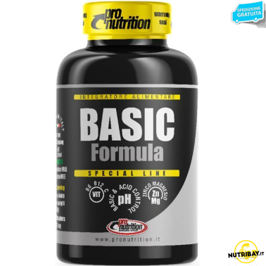 PRONUTRITION Basic Formula 100 cpr Zinco Magnesio e vitamine b6 b12 C TONICI