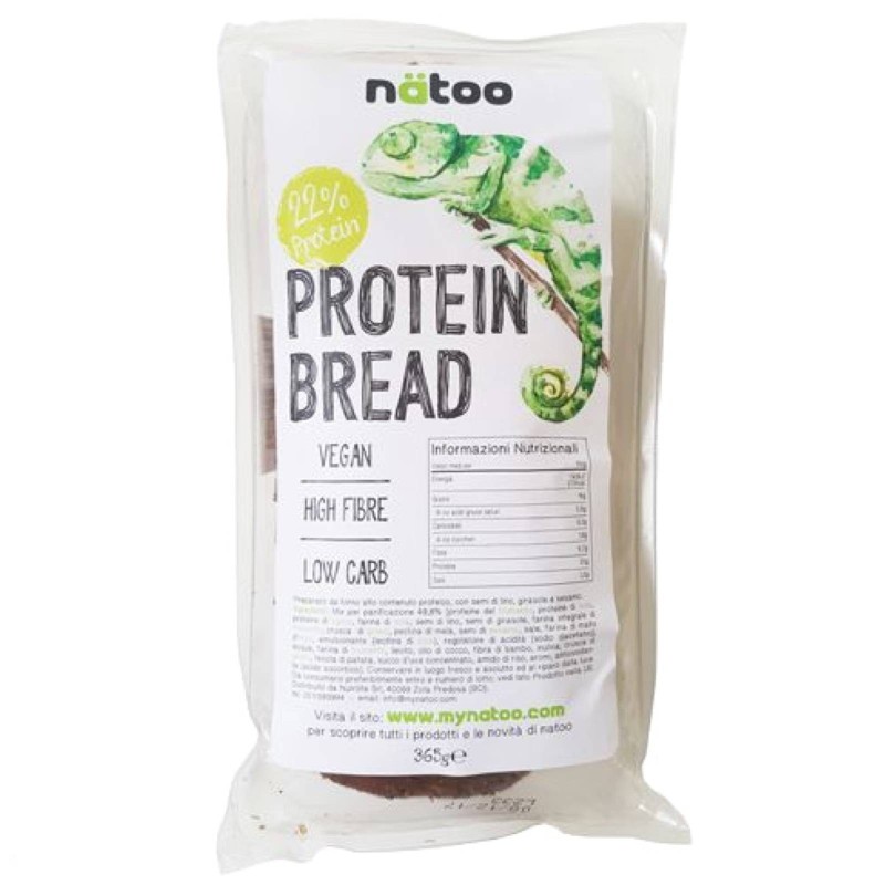 NATOO PROTEIN BREAD - PANE PROTEICO A FETTE 365 gr AVENE - ALIMENTI PROTEICI