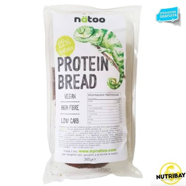 NATOO PROTEIN BREAD - PANE PROTEICO A FETTE 365 gr AVENE - ALIMENTI PROTEICI