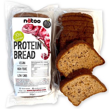 NATOO PROTEIN BREAD 30% - PANE IPERPROTEICO A FETTE 360 gr AVENE - ALIMENTI PROTEICI