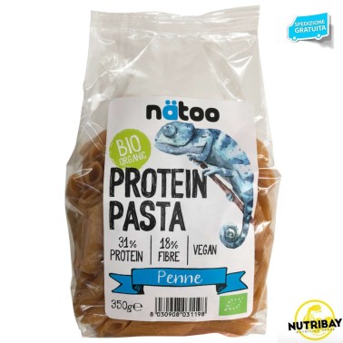 NATOO PROTEIN PASTA BIO PENNE - 350 gr AVENE - ALIMENTI PROTEICI