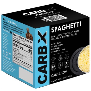 EAT WATER CARBX - SPAGHETTI 6 porzioni da 100 gr AVENE - ALIMENTI PROTEICI