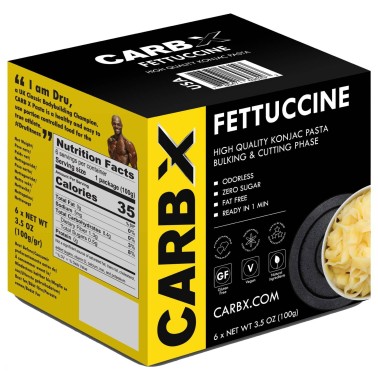 EAT WATER CARBX - FETTUCCINE 6 porzioni da 100 gr AVENE - ALIMENTI PROTEICI