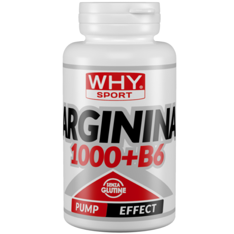 Why Sport Arginina 1000 AKG 100 compresse da 1 gr con Vitamina b6 in vendita su Nutribay.it