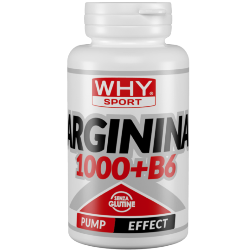 Why Sport Arginina 1000 AKG 100 compresse da 1 gr con Vitamina b6 ARGININA