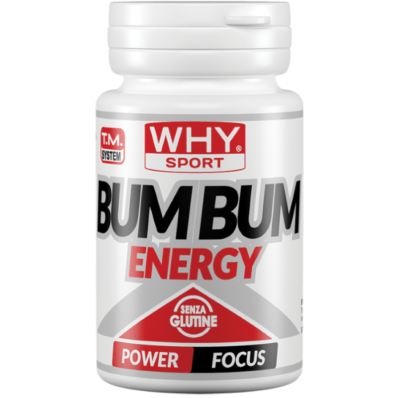 Why Sport Bum Bum Energy 30 cpr Tribulus Terrestris Beta Alanina e Caffeina TONICI