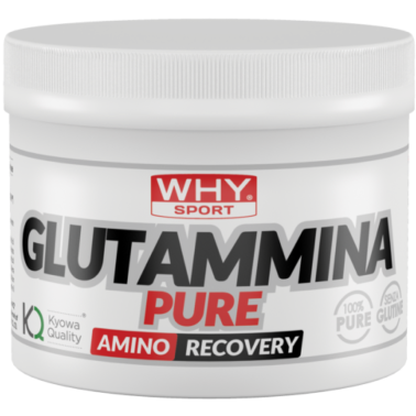 Why Sport 100% Glutammina Kyowa in Polvere 250 gr. Massima Qualita' GLUTAMMINA