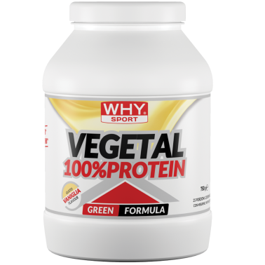Why Sport 100% Vegetal Protein 750 gr. Proteine Vegetali Vegane senza Lattosio in vendita su Nutribay.it