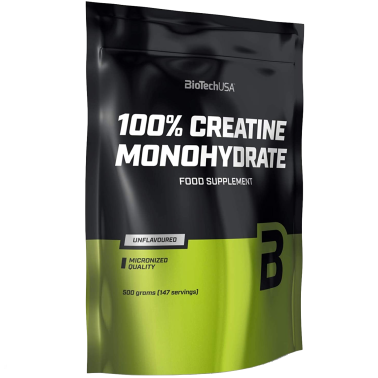 Biotech Creatine Monohydrate 500 gr. Pura Creatina Micronizzata in Polvere CREATINA