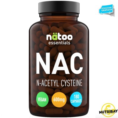 NATOO ESSENTIALS NAC 600 - 180 caps BENESSERE-SALUTE