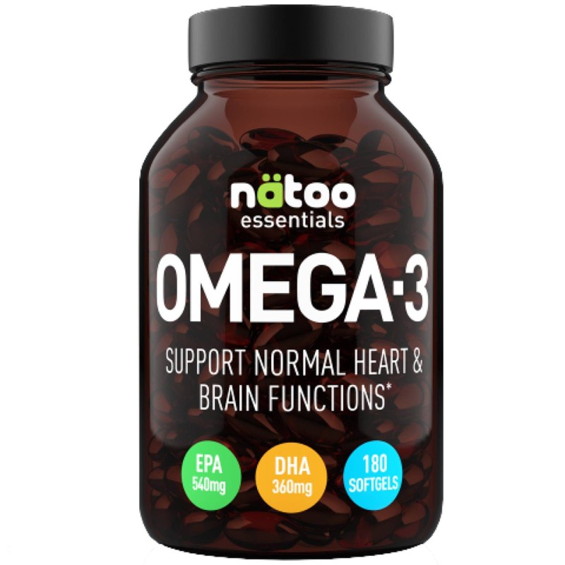 NATOO OMEGA 3 - 180 SOFTGELS OMEGA 3