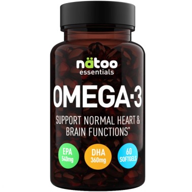 NATOO OMEGA 3 - 60 SOFTGELS OMEGA 3