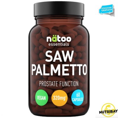NATOO ESSENTIALS SAW PALMETTO 60 caps BENESSERE-SALUTE