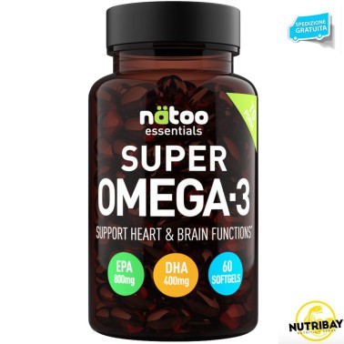 NATOO ESSENTIALS SUPER OMEGA 3 60 softgels OMEGA 3