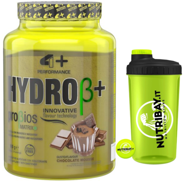 4+ NUTRITION Hydro+ 900 gr. Proteine del siero del latte Idrolizzate + Vitamine in vendita su Nutribay.it