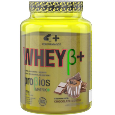 4+ Nutrition Whey+ 900 gr Proteine del Siero del Latte Whey PROTEINE