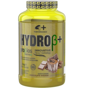 4+ NUTRITION Hydro+ 2000 gr 2kg Proteine siero del latte Idrolizzate + Vitamine PROTEINE