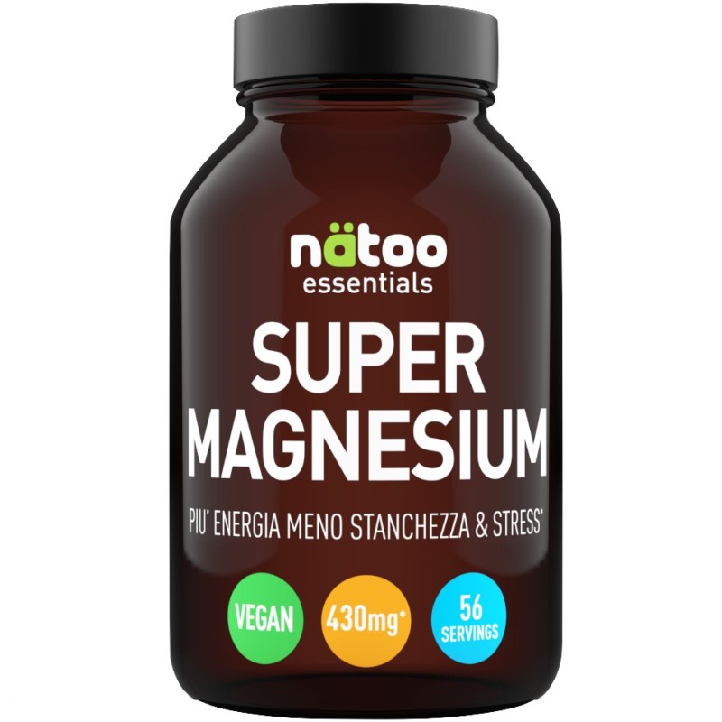 NATOO ESSENTIALS SUPER MAGNESIUM - 250 gr BENESSERE-SALUTE