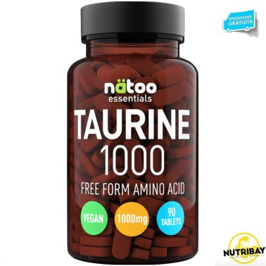 NATOO ESSENTIALS TAURINE 1000 - 90 tabs TAURINA