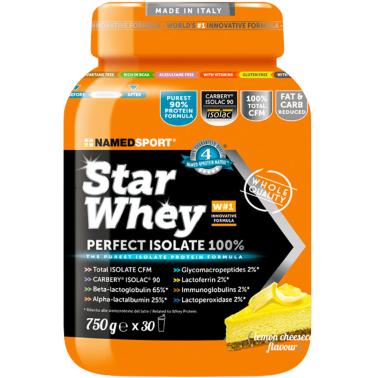 NAMED STAR WHEY 750 Proteine Isolate 90 % PROTEINE