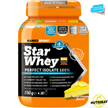 NAMED STAR WHEY 750 Proteine Isolate 90 % PROTEINE