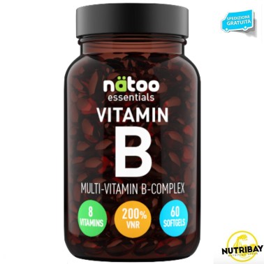 NATOO ESSENTIALS VITAMIN B COMPLEX - 60 softgels VITAMINE