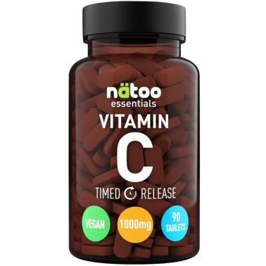 NATOO ESSENTIALS VITAMIN C TIMED RELEASE - 90 TABS VITAMINE