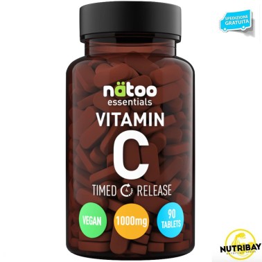 NATOO ESSENTIALS VITAMIN C TIMED RELEASE - 90 TABS VITAMINE